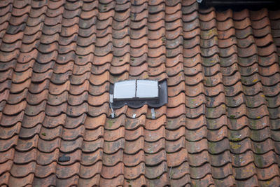 Full frame shot of roof tiles