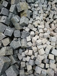 Full frame shot of stones and rocks