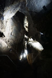 Close-up of cave