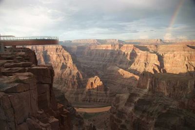 Scenic view of mountains