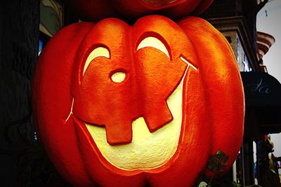 Close up of painting on white background