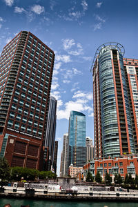 Buildings in city