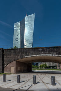 New headquarters of the european central bank or ecb, frankfurt, germany