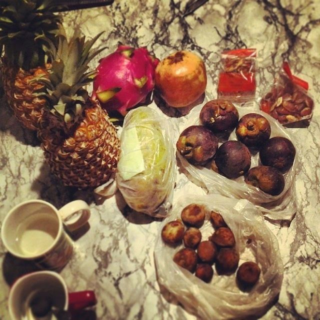 food and drink, food, freshness, fruit, healthy eating, still life, large group of objects, abundance, indoors, variation, table, high angle view, sweet food, blueberry, close-up, bowl, choice, ripe, strawberry, no people