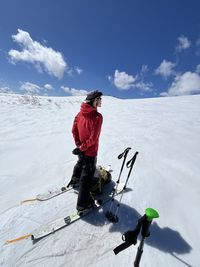 Mountaineering ski touring