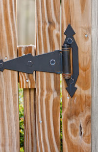 Close-up of wood on wooden door