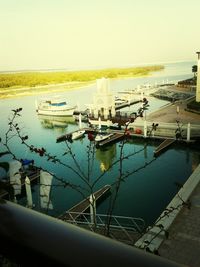 View of harbor