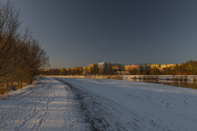 Asphalt path