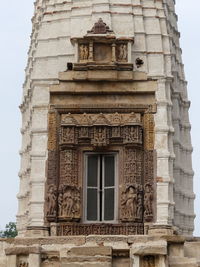 Low angle view of historical building