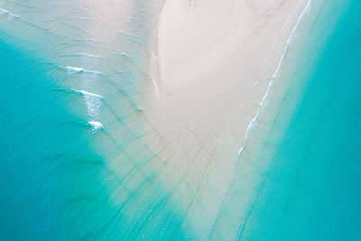 High angle view of swimming pool