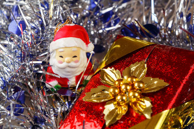 Close-up of christmas decoration