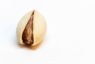 Close-up of fruit on white background