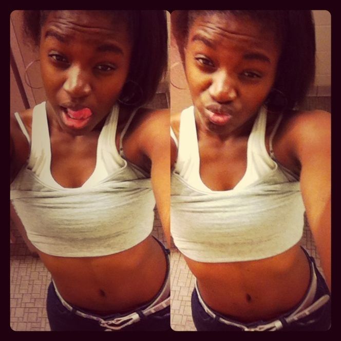 Mee , Today ; Before Te Game (: