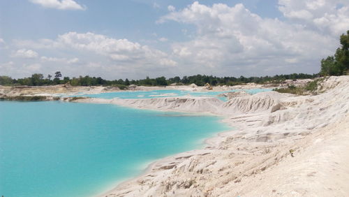 Belitung kaolin lake