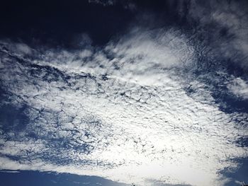 Scenic view of cloudy sky