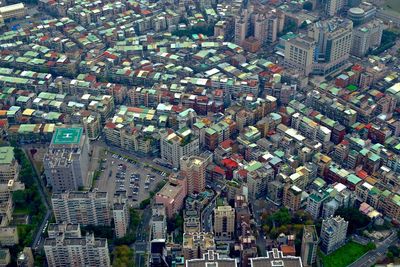 Aerial view of cityscape