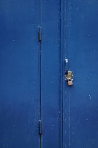 The blue door texture