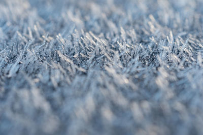 Full frame shot of snowflakes