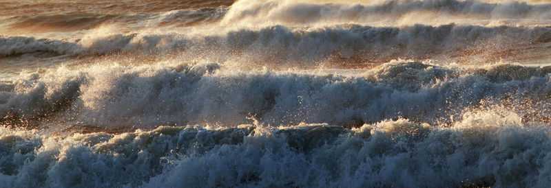 Full frame shot of sea water