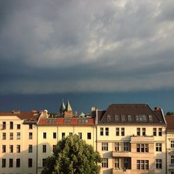 View of buildings in city