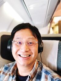 Portrait of a smiling young man