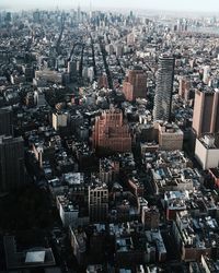 Aerial view of a city