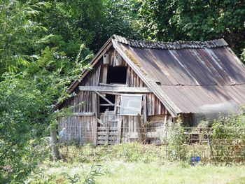 View of old house