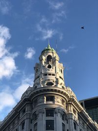 Low angle view of building against sky