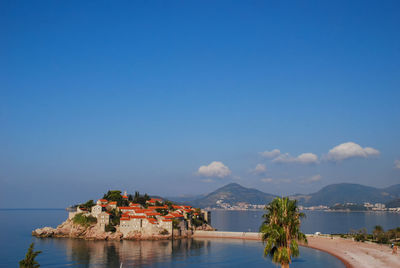 The iconic sveti stefan in montenegro