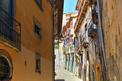 Street amidst buildings in city