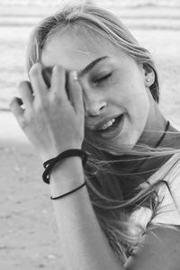 Portrait of a smiling girl