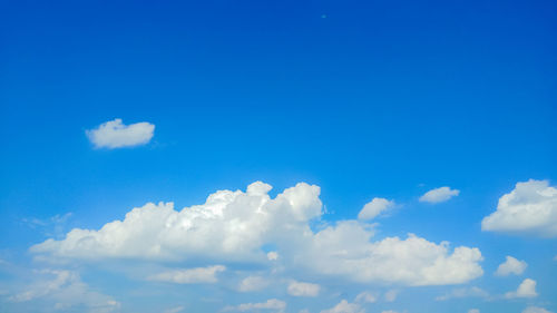 Low angle view of clouds in sky