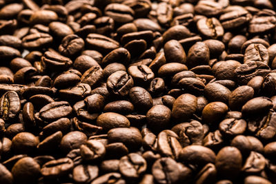 Full frame shot of coffee beans