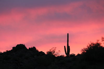 Scenic view of sky at sunset