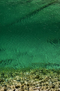 Full frame shot of sea underwater