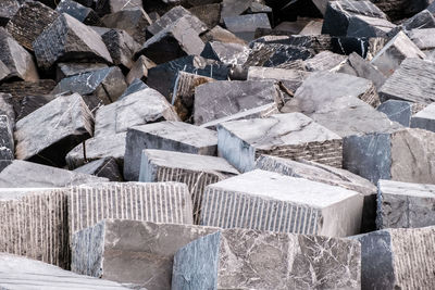 Full frame shot of stones