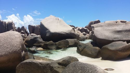 Rock formations on rock formation