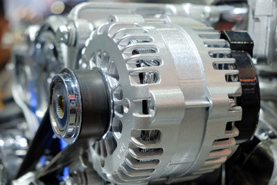 Close-up of machine