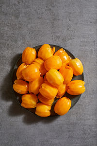 Close-up of fruits on table