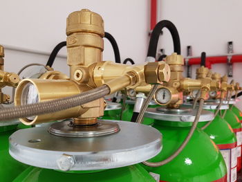 Close up of machine