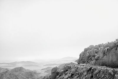 Scenic view of mountains