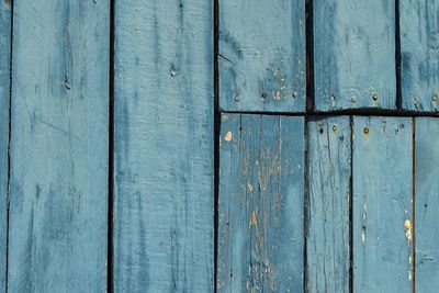 Full frame shot of wooden door