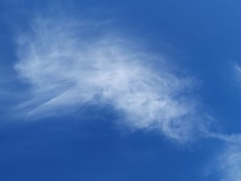 Low angle view of clouds in sky