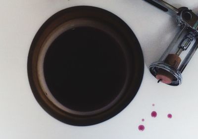 Close-up of black coffee