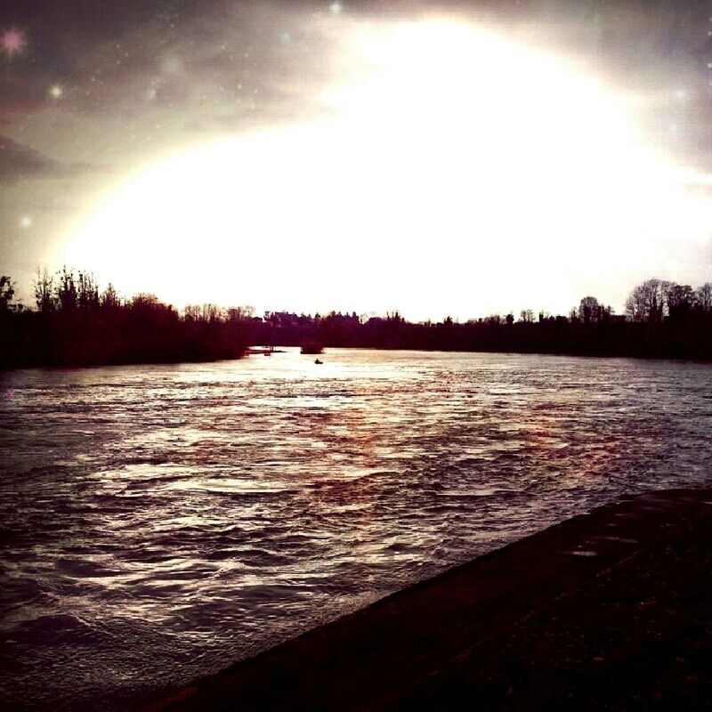 La rivière la dordogne...