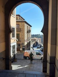 Street amidst buildings in city