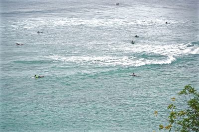 Scenic view of sea
