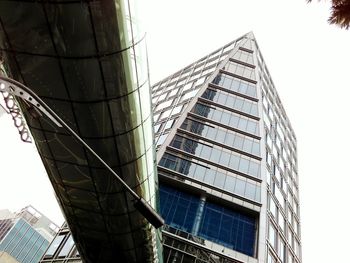 Low angle view of modern office building