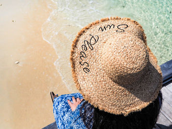 Close-up portrait of man wearing hat