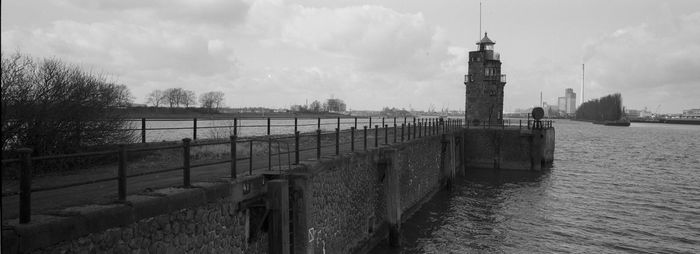 View of clock tower against sky